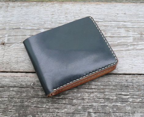 Custom Made Horween Leather Men's Bifold Wallet