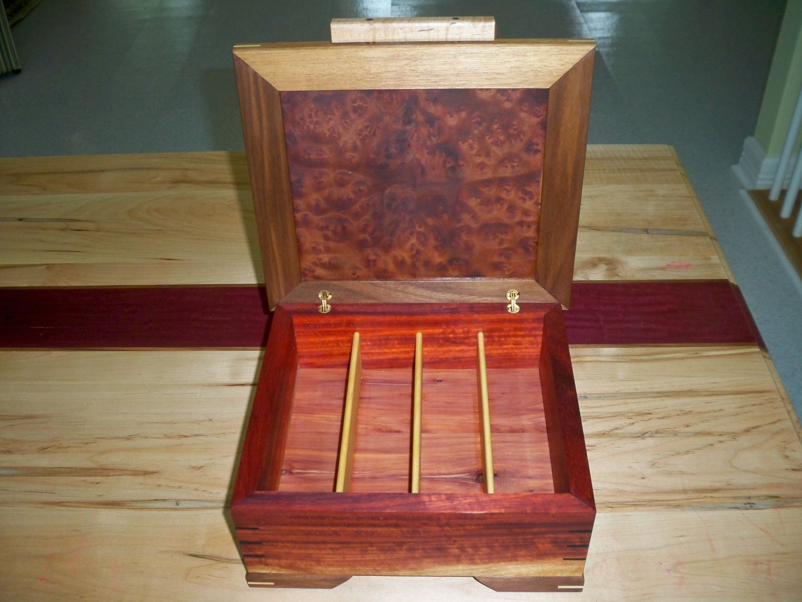 Custom Jewelry Box by Higgins Custom Furniture