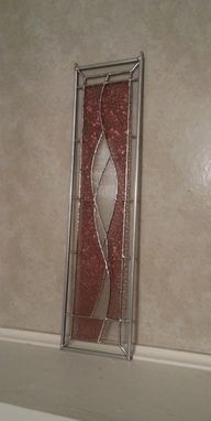 Custom Made Stained Glass Transom/Wall Art/Sidelight/Cabinet Insert