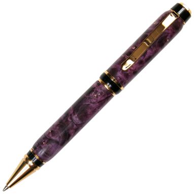 Custom Made Lanier Twist Pen - Purple Box Elder - Ct1w14