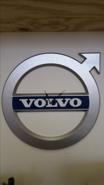 Custom Made Volvo Ironmark Clock