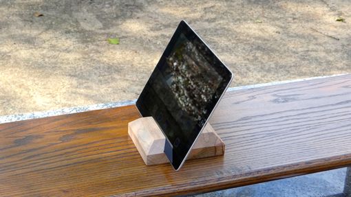 Custom Made Ambrosia Maple Ipad Stand