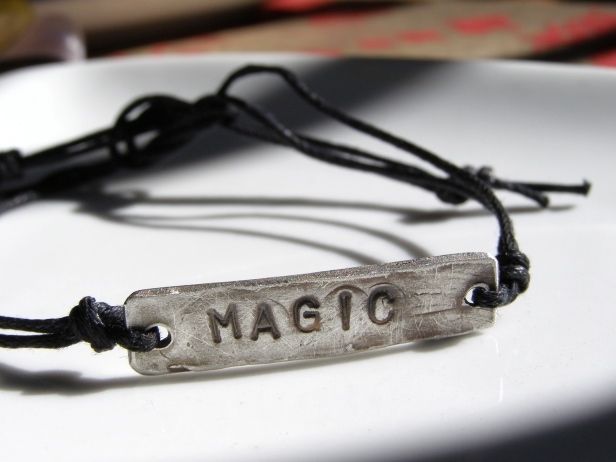 Hand Made Magic Inspirational Words Jewelry Silver Bracelet For Custom Made Magic Inspirational Words Jewelry Silver Bracelet For S Women Men Birthday