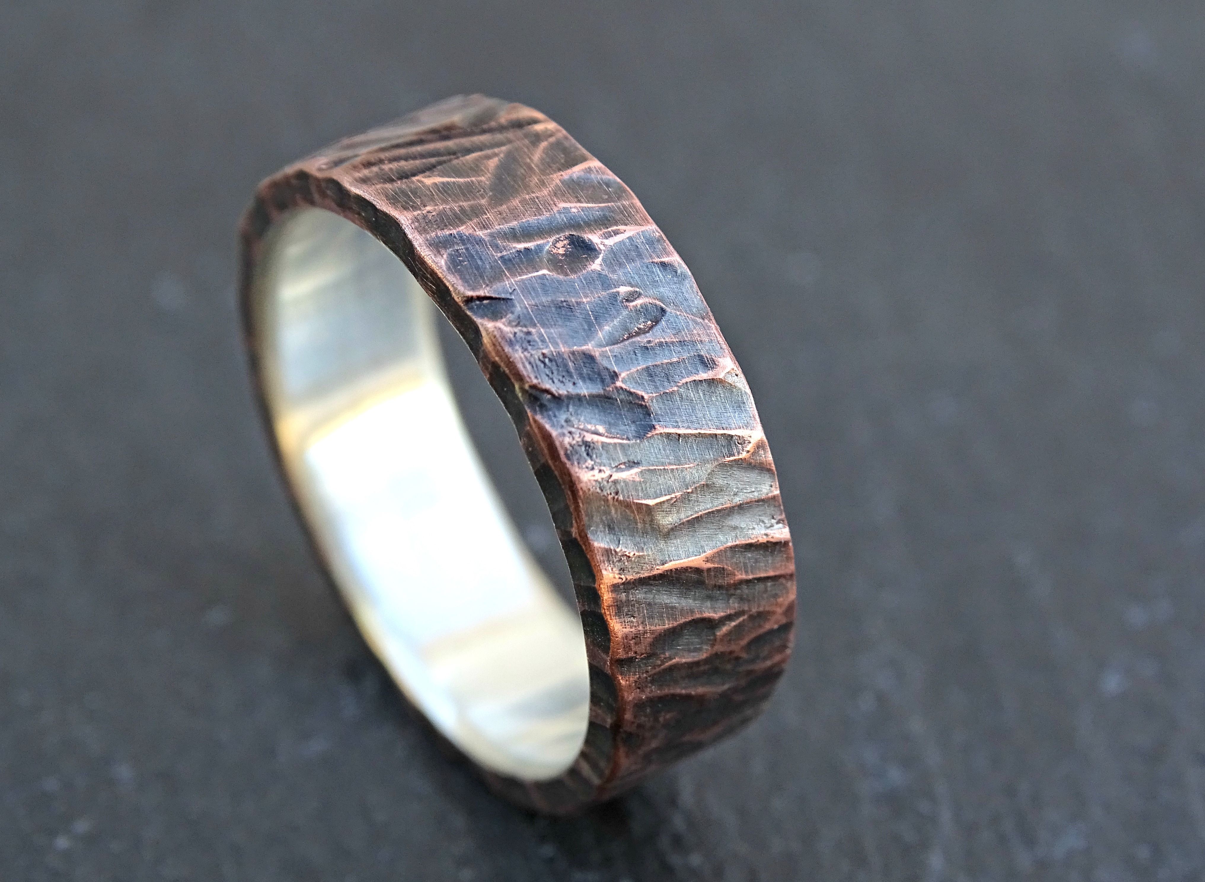 Buy a Custom Made Viking Wedding Band, Mens Promise Ring Or Unique Mens 