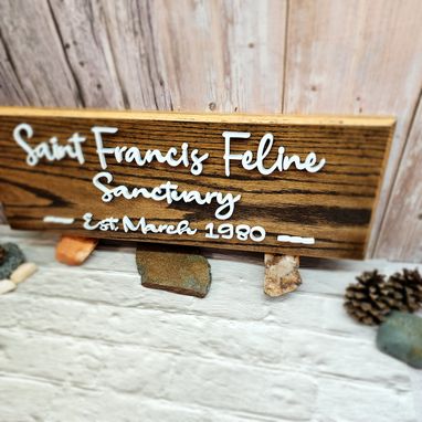 Custom Made Wood Signs With Raised Lettering