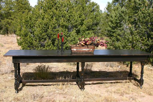 Custom Made 6- Legged Harvest Table