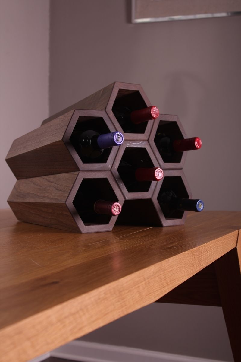 Handmade (Wine Rack) by Gary Moore Furniture