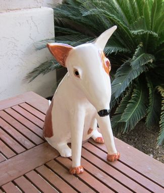 Custom Made Sculpted Bull Terrier