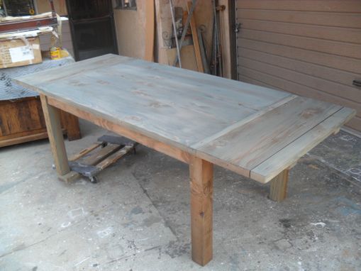 Custom Made Reclaimed Wood Extension Dining Table Custom Made In The Usa From Reclaimed Wood