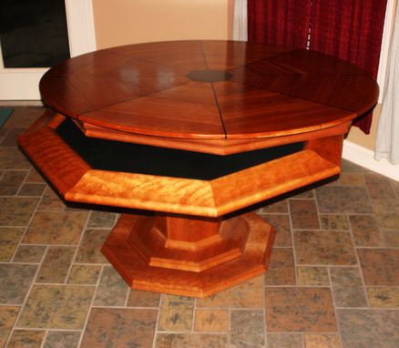 Custom Made Cherry Dining And Poker Table