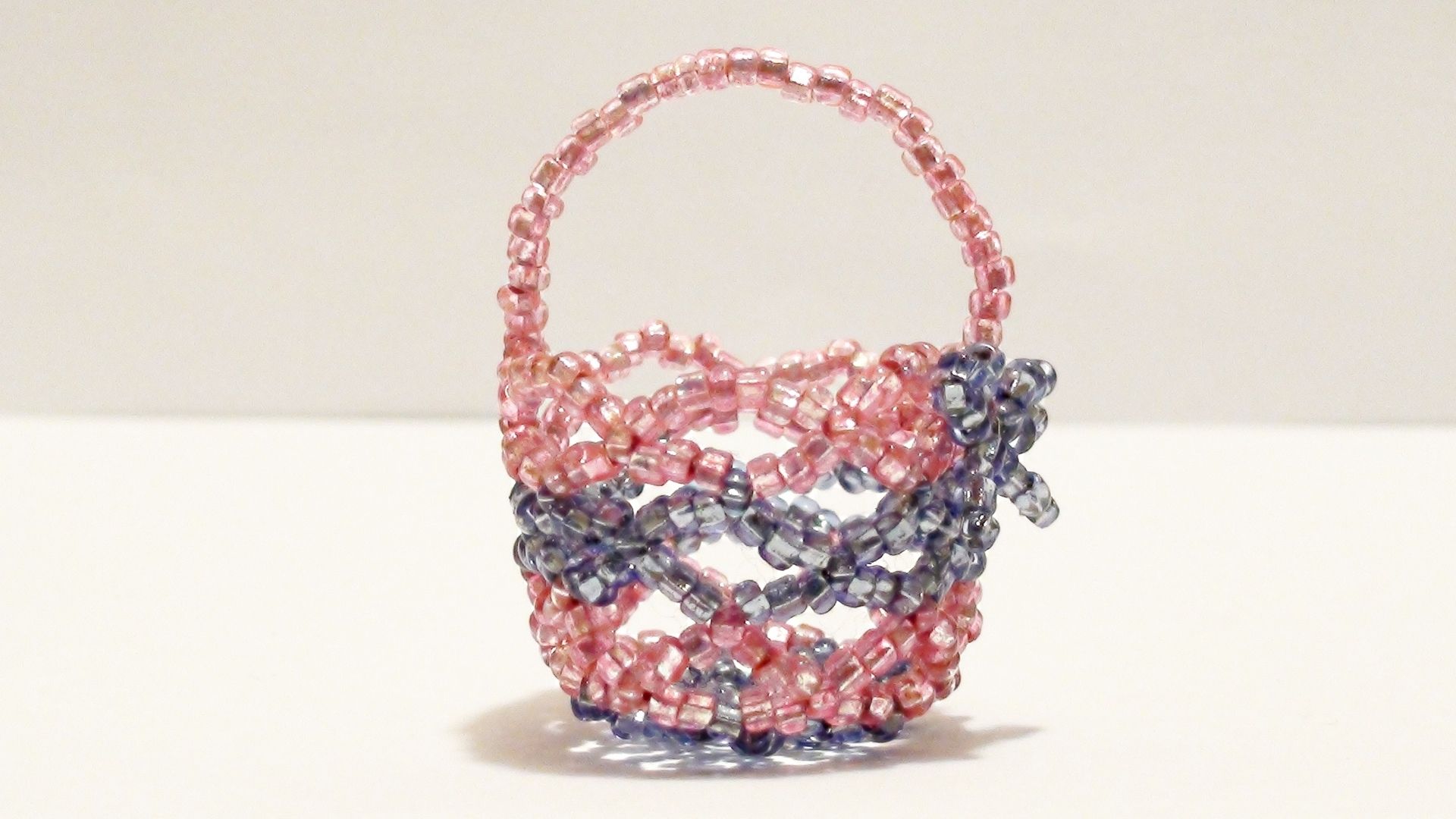 Hand Made Hand Beaded Ring Baskets, Wedding Ring Baskets by Desiree's