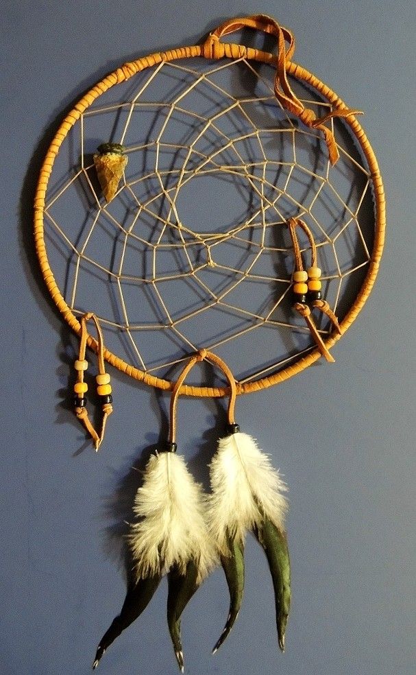 Hand Crafted 9" Dream Catcher, Handcrafted Native