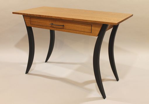 Custom Made Custom Made Desk In Quarter Sawn White Oak & Maple (D5)