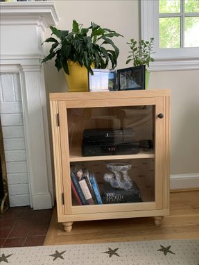 Custom Made Small Media Cabinet
