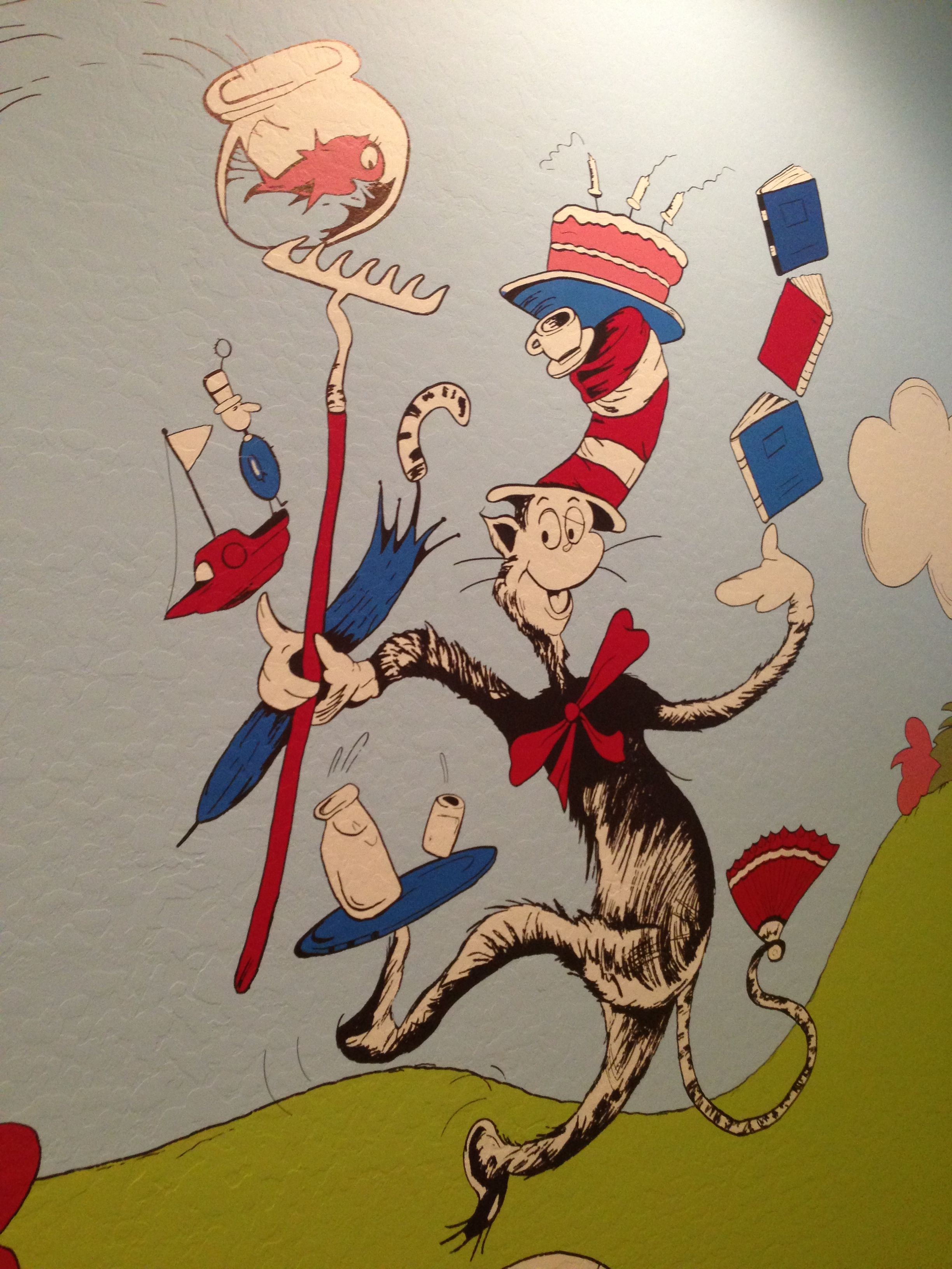 Custom Made Dr. Seuss Mural by Kid Murals by Dana | CustomMade.com