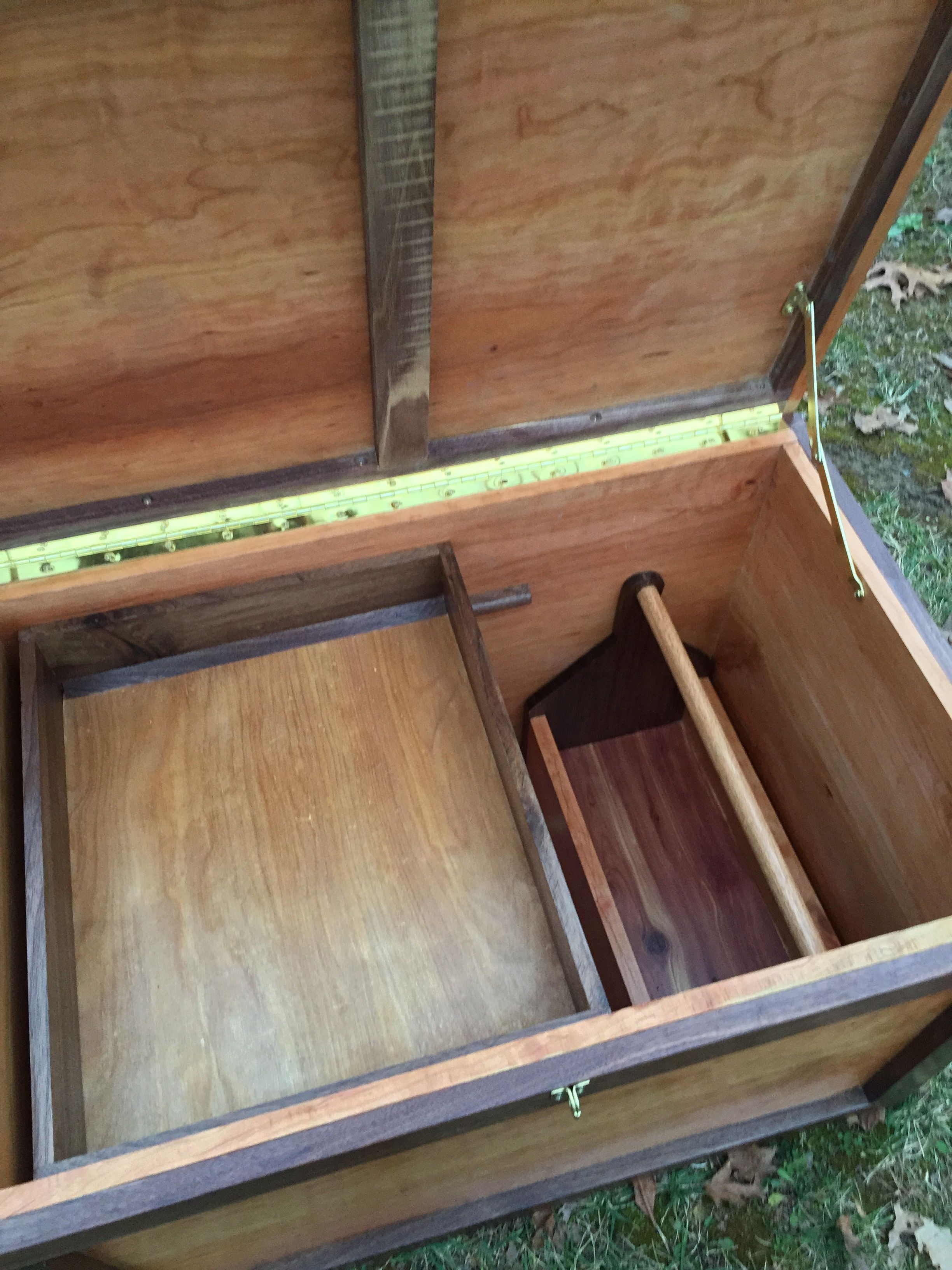 Custom Made Horse Tack Box by Red Jake Farm & Mill