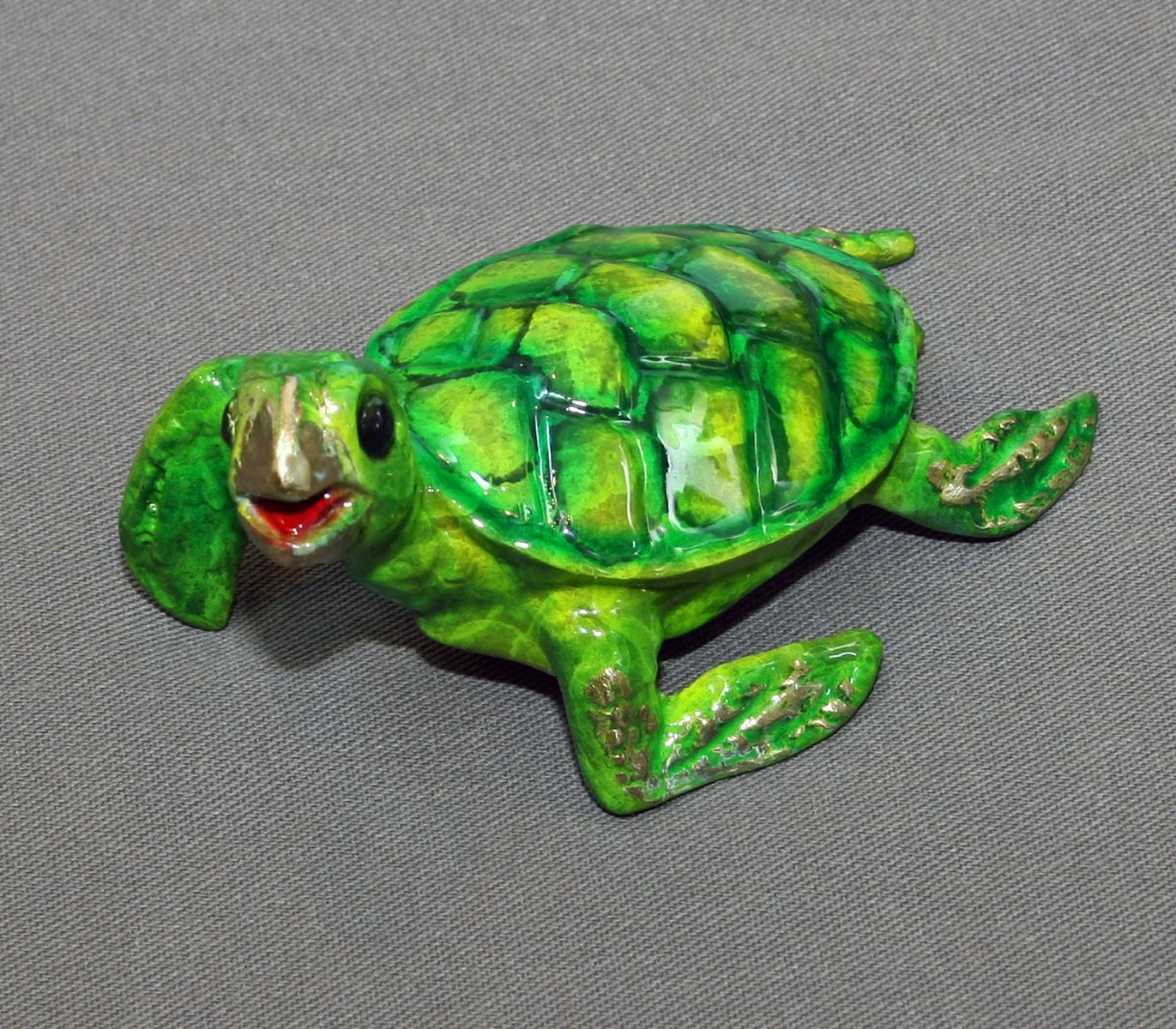 Buy Hand Made Bronze Turtle, made to order from ENVIRONMENTAL CREATIONS ...