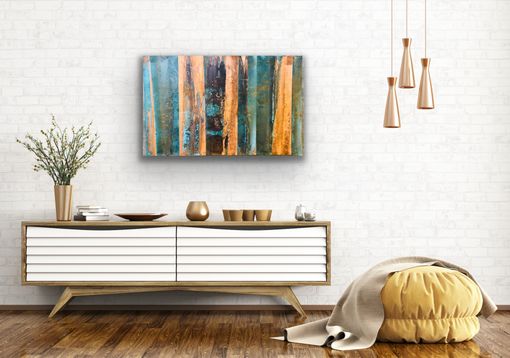 Custom Made Peaceful Transitions- Copper Patina Wall Art