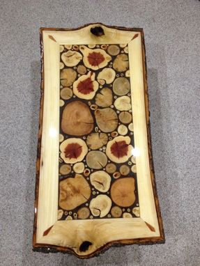 Custom Made Log Slice Coffee Tables