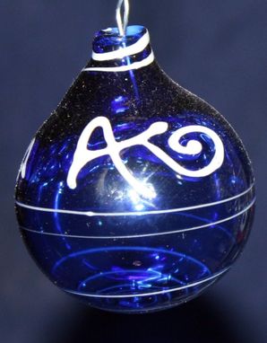Custom Made Hand Blown Glass Ornaments