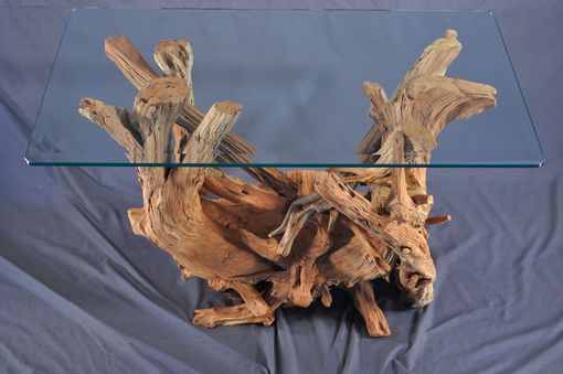Custom Made Driftwood Sofa Table