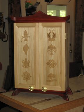 Custom Made Jewelry Cabinet