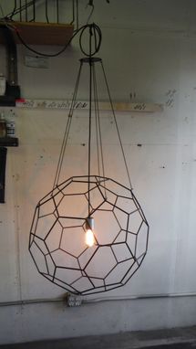 Custom Made Truncated Isocahedron Pendant