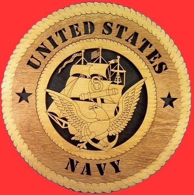 Custom Made 2-D Military Plaques