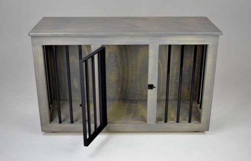Custom Made Custom Contemporary Dog Crate Table