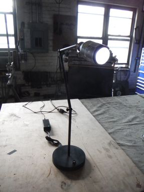Custom Made Coffee Can Desk Lamp