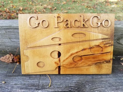 Custom Made Green Bay Packers, Cheese, One Of A Kind Sign,