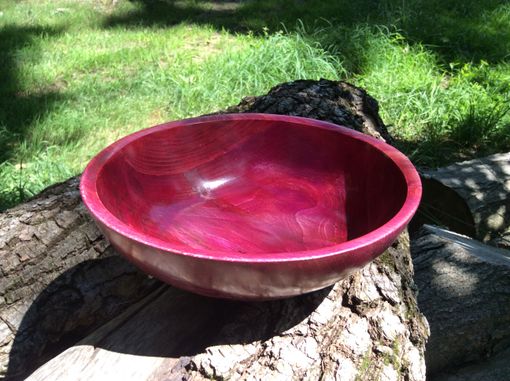 Custom Made Dyed Spalted American Beech Bowls
