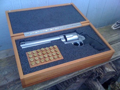 Custom Made Wood Gun Case