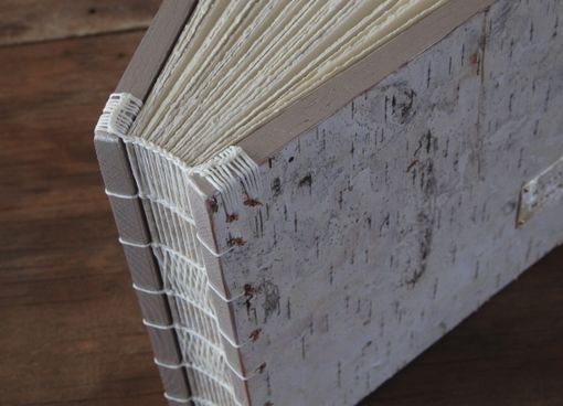 Custom Made Birch Wedding Or Cabin Wood Guest Book