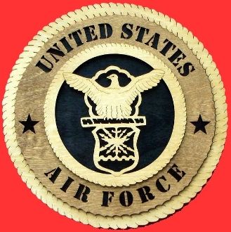 Custom Made Air Force Wall Tribute, Air Force Hand Made Gift