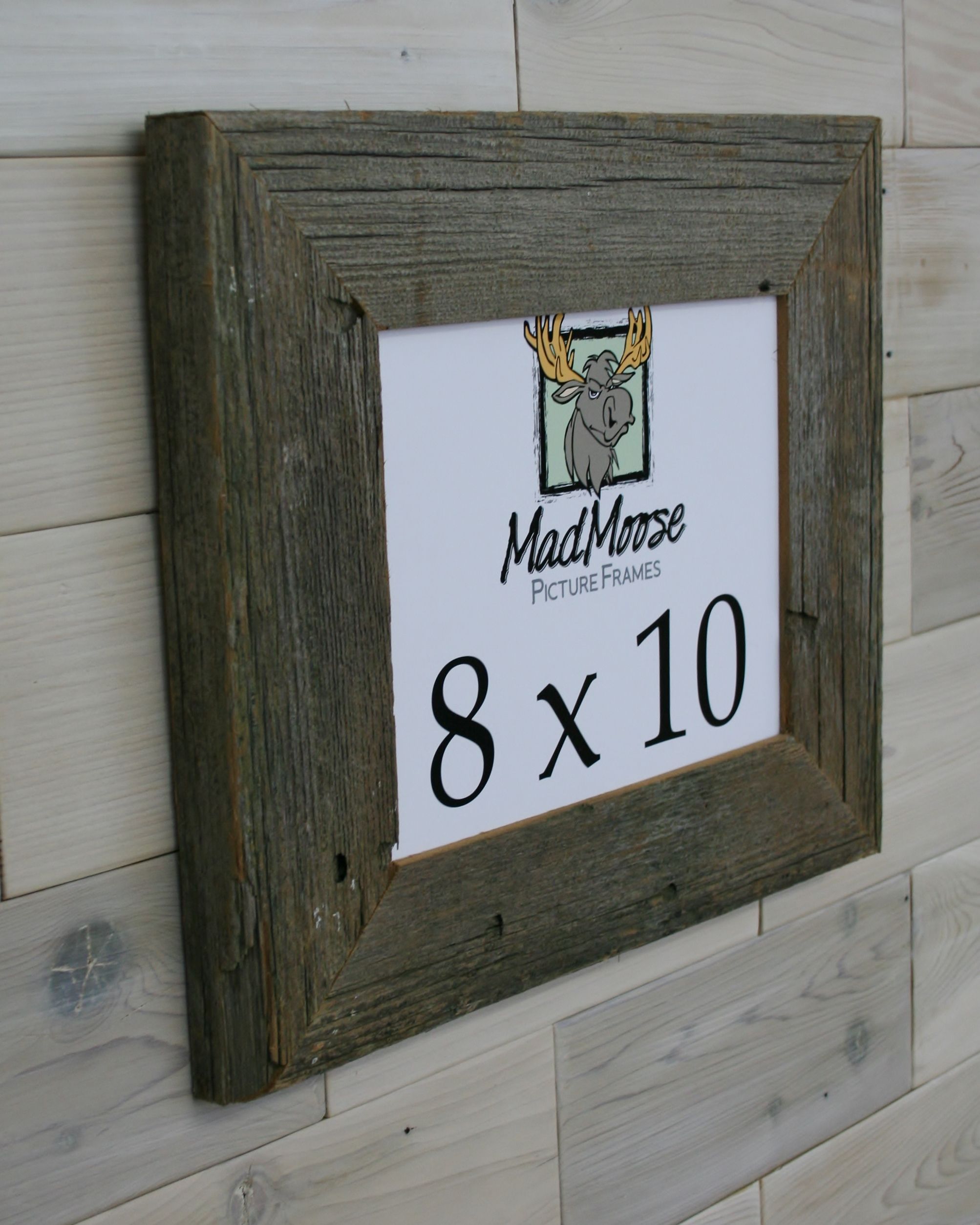 Hand Made Barn Wood Picture Frame Classic 3" by HistoricWoods by