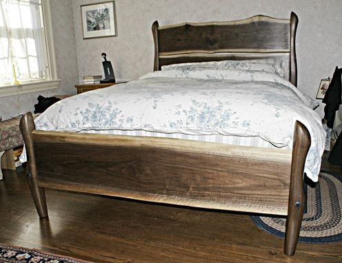 Custom Made Walnut Bed