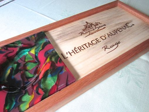Custom Made Wine Serving Tray - L'Heritage D'Aupenac