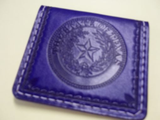 Custom Made Bcl299 Small Coin Pocket Wallets In Purple, Pink, Green Or Red