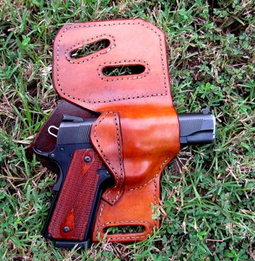 Custom Made Leather Gun Holster
