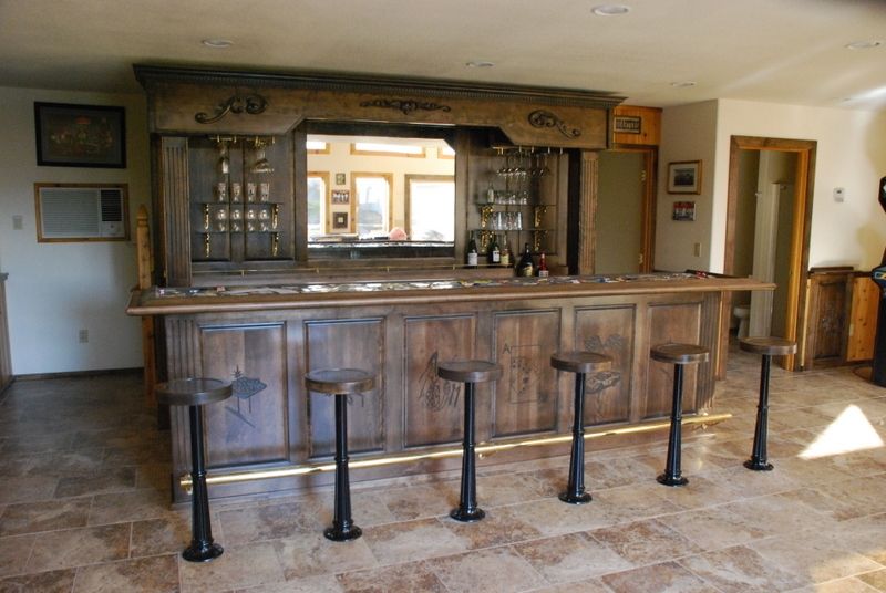 hand made vintage bar and backbardaniel cabinets | custommade