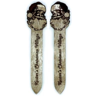 Custom Made Wedding Favor Laser Engraved Wood Bookmarks (12pkg)