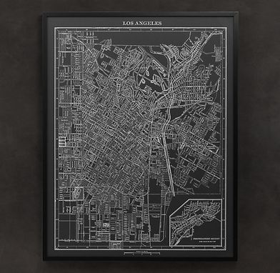 Custom Made Vintage Reproduction Maps And Prints