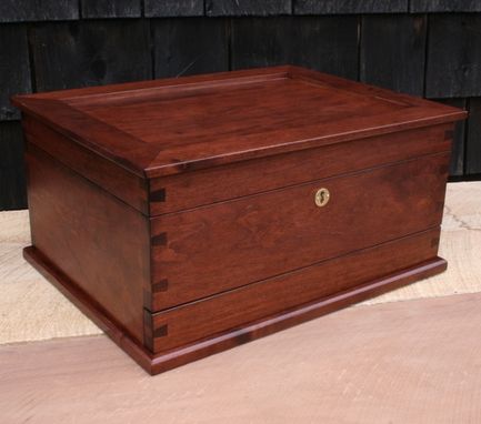 Custom Made Cherry Jewelry Box For Jewelry Collectors