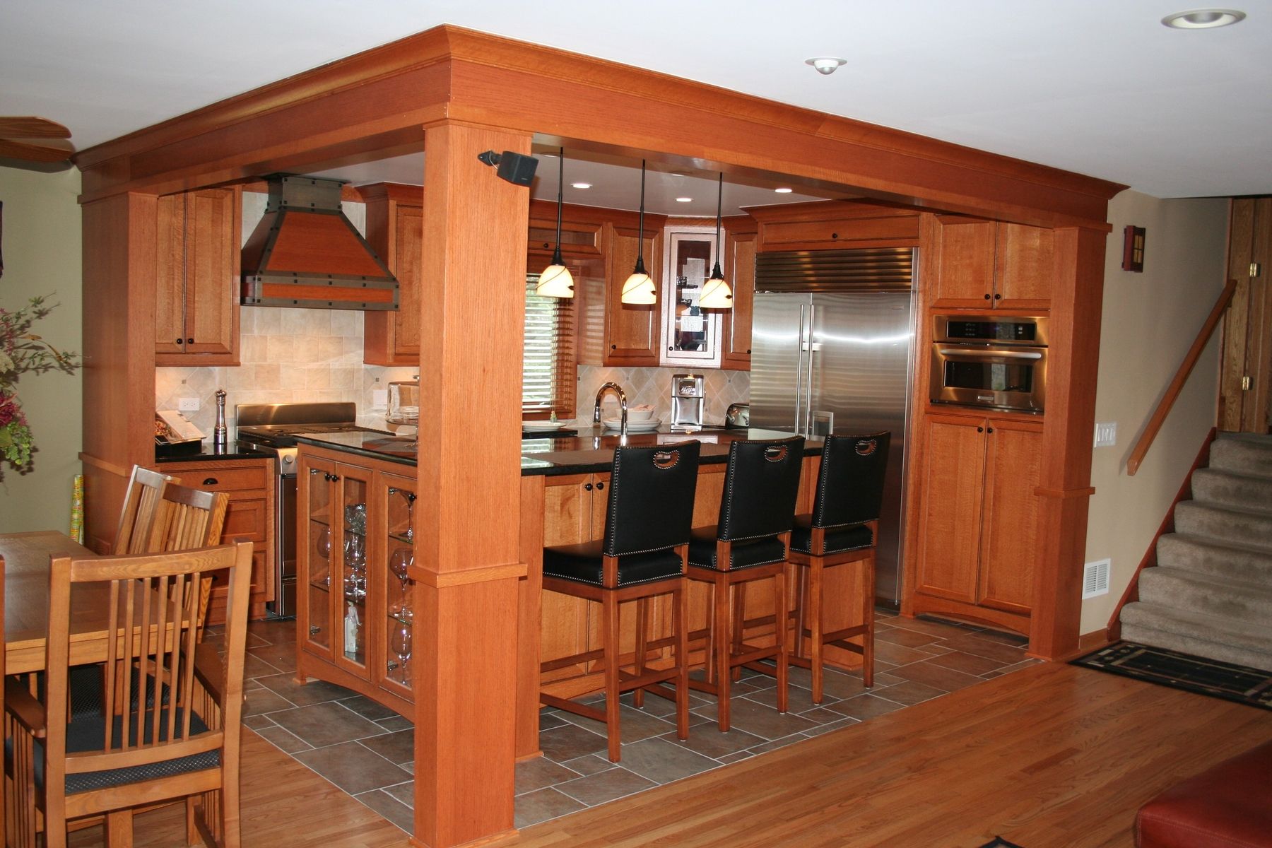 Handmade Custom Quarter Sawn Oak Kitchen Cabinets By Jrs Custom