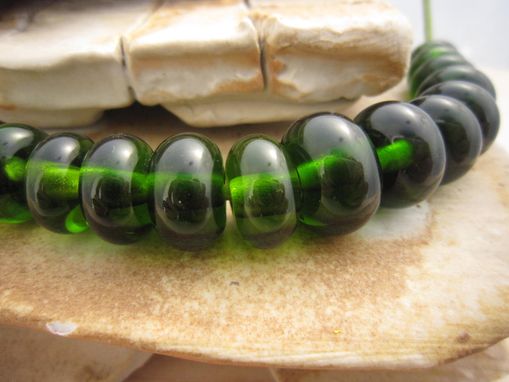 Custom Made Hand Made Recycled Wine Bottle Glass Beads