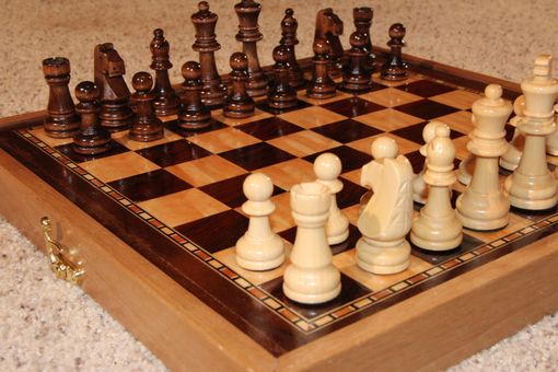 Custom Made Custom Chess/Backgammon Board