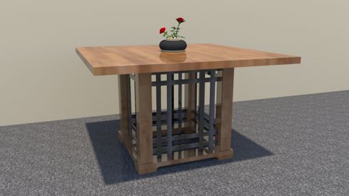 Custom Made Tall Bistro Table/ Craftsman