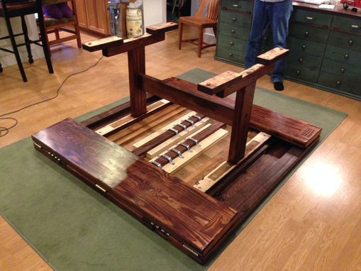 Custom Made Trestle Table Re-Make