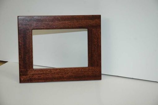 Custom Made Mahogany Standing Picture Frame